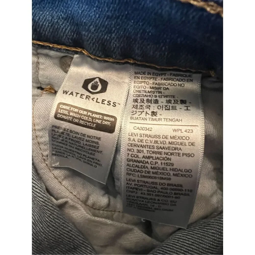 Levi's Medium Wash 510 Slim Fit Jeans Men's 32 x 30
